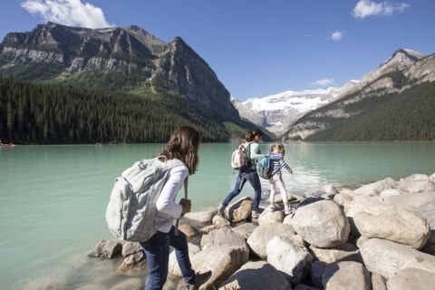 Hiking Lake Louise Noel Hendrickson 2 Horizontal Large