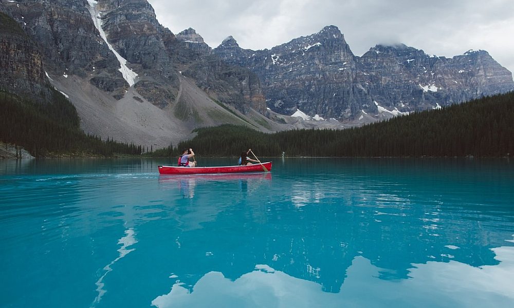 Moraine Lake Canoe