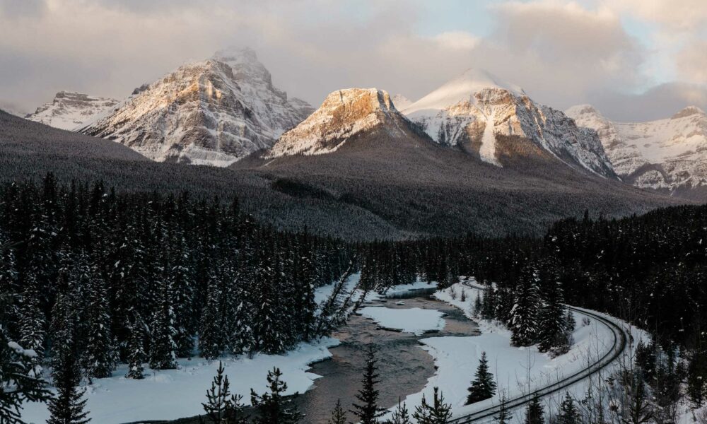 Road Tripos Morants Curve Bow Valley Parkway
