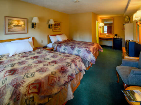 Mountaineer Lodge Before Room Transformation
