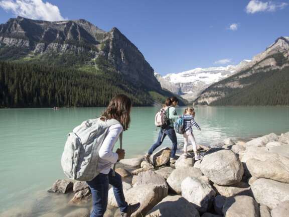 Hiking Lake Louise Noel Hendrickson 2 Horizontal Large