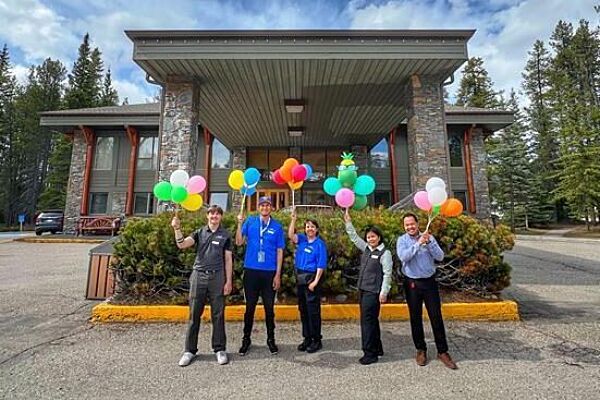 The Mountaineer Lodge team celebrates a recent TripAdvisor Travellers' Choice Award: Top 10% of Hotels Worldwide.