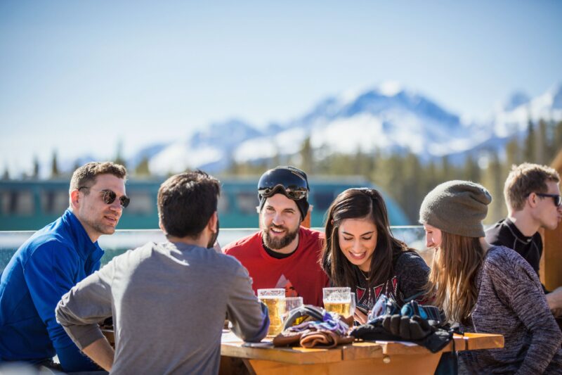 Lake Louise Outdoor Patio Pub