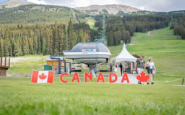 Canada Day Lake Louise