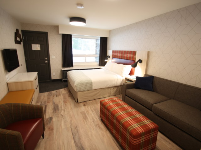 Standard One Queen With Sofa Bed Dog Friendly Mountaineer Lodge